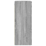 TV Wall Cabinet Wall-mounted 2 pcs Grey Sonoma 30 x 31 x 80 cm 892302