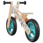 ZNTS Balance Bike for Children Blue Printed 358364