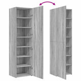 Highboard Grey Sonoma 50x42,5x185 cm Engineered Wood 3281418