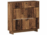 Shoe Cabinet EDE 78 x 24 x 103 cm Engineered Wood Old Wood 896003