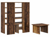 Shoe Cabinet with Shelf 2 pcs Old Wood Engineered Wood 8000386