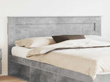 Headboard Concrete Grey Engineered wood 888104