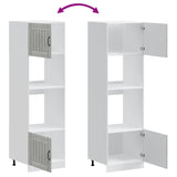 Oven Cabinets 2 pcs Lucca Concrete Grey Engineered Wood 3315045