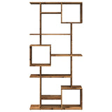 Book Cabinet Smoked Oak 92x29x188 cm Engineered Wood 3310320