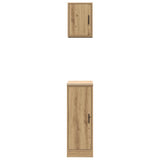 Garage Cabinets 2 pcs Artisan Oak Engineered Wood 3328295