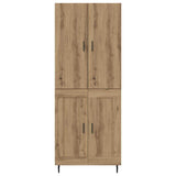 Highboard 2 pcs Artisan Oak 69.5 x 34 x 180 cm Engineered Wood 3415917