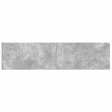 Wall-Mounted Headboard BREDA Concrete Grey Engineered Wood 897588