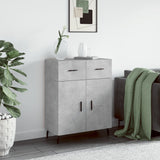 Sideboard Concrete Grey 69.5x34x90 cm Engineered Wood 828000
