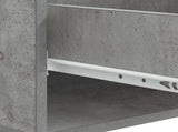 Coffee Table Concrete Grey 49 x 50 x 42 cm Engineered Wood 894508