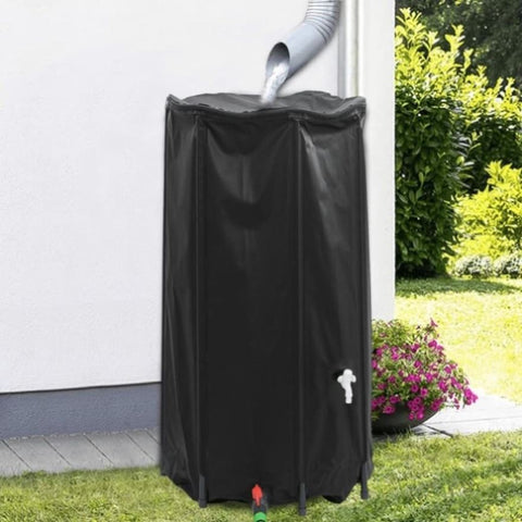 Water Tank with Tap Foldable 250 L PVC 155998