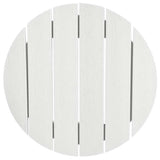 Garden Bar Set 3 pcs White HDPE 3335801