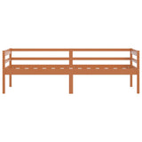 Bed Frame Honey Brown Solid pine Single Tough Bed Frame 322053