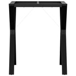 ZNTS Dining Table Legs Y-Frame 60x60x73 cm Cast Iron 357931