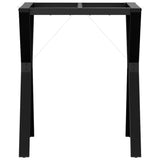 ZNTS Dining Table Legs Y-Frame 60x60x73 cm Cast Iron 357931