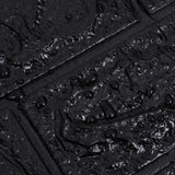 Wallpaper Set of 20 Black PE Foam 70 x 77 cm Pattern 150725