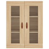 Highboard Sonoma Oak 69.5x34x180 cm Engineered Wood 3198380