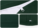 Cushion with Pillow HEERLEN 6 pcs Dark Green Velvet 929668