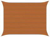 Sun Shade Sail Orange and Brown 3.6 x 3.6 m 42030967