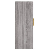 Wall Mounted Cabinets 2 pcs Grey Sonoma Engineered Wood 3198007