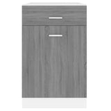 Drawer Bottom Cabinet Lyon Grey Sonoma 50x46x81.5 cm Engineered Wood 815574