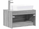 Bathroom Furniture Set Grey Sonoma Engineered Wood 3404395