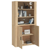 Highboard Sonoma Oak Engineered Wood 3185362
