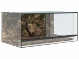 Terrarium with Storage Transparent 50 x 30 x 30 cm Glass 42020390