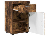 Bathroom Cabinet Set TULUM Smoked Oak 37 x 31.5 x 82 cm 880346