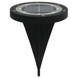 Solar Ground Lights with Ground Spikes Outdoor 12 pcs Warm White 4008203