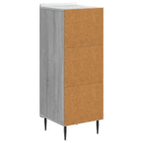 Sideboard Grey Sonoma 34.5 x 33 x 92 cm Engineered Wood 894371