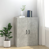 Hanging Cabinet Concrete Grey 69,5x34x90 cm Engineered Wood 812271