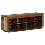 Shoe Cabinet Brown 110 x 35 x 40 cm Solid Reclaim wood 4019627