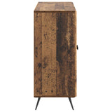 Sideboard Old Wood 89 x 34.5 x 80 cm Engineered Wood 895573