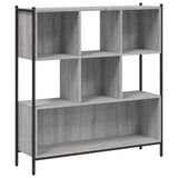 Bookcase Grey Sonoma 102x28x172 cm Engineered Wood 3213660