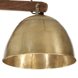 Ceiling Lamp 25 W Antique Brass 105x30x65-108cm E27 371922