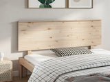 Bed Headboard 144x6x82.5 cm Solid Wood Pine 819170