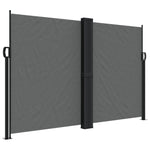 Retractable Side Awning Anthracite 160x600 cm 4004628