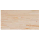 Table Top 100x50x2.5 cm Rectangular Solid Wood Pine 847431