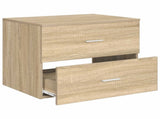 Wall-Mounted Bathroom Cabinet Sonoma Oak 62.5 x 44.5 x 50 cm 890328