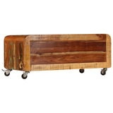 ZNTS Coffee Table 85x55x40 cm Solid Reclaimed Wood 247515