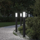 Bollard Lights 3pcs 80 cm Stainless Steel IP44 4006026