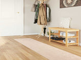 Rug Runner MARSA Cream 50 x 450 cm Polyester and PVC 42023051