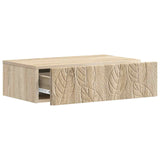 Wall-Mounted Side Table Sonoma Oak 87.5 x 34.5 x 17 cm 898837
