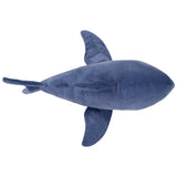 White Shark Cuddly Toy Plush Blue and White 80227