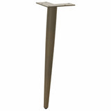 Coffee Table Legs Conical Shape 4 pcs Natural Steel 42-43 cm Steel 4012515