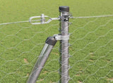 Welded Wire Fence with Concrete Base 10 x 1.2 m 3353769