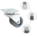32 pcs Twin-wheel Swivel Casters 50 mm 277920