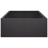 Retaining Wall 8 pcs 300 x 100 x 50 cm Steel Black 3449254