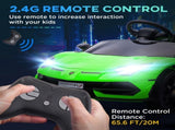 Lamborghini Licensed 12V kids Electric Car w/ Butterfly Doors, Remote, Music, Horn, Suspension T3398P348404