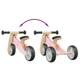 ZNTS Balance Bike for Children 2-in-1 Pink 358354